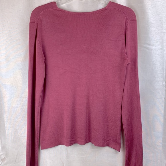 LOFT 100% Silk Top M - Picture 3 of 5